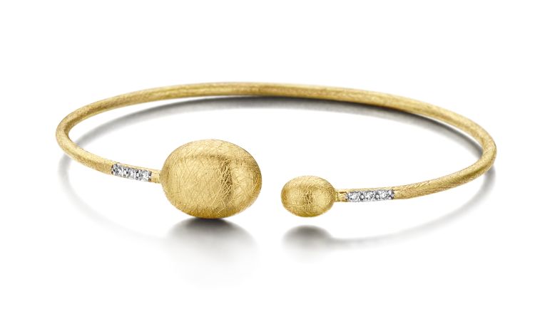 Nanis Dancing in the Rain bracelet in 18-karat gold with diamonds