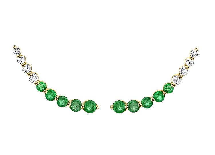 Anita Ko emerald earrings