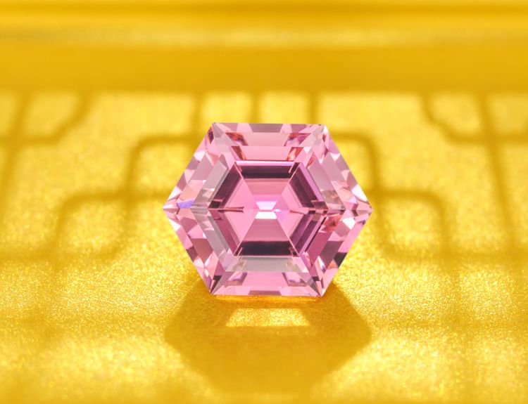 Nomad's 6-carat pink tourmaline.