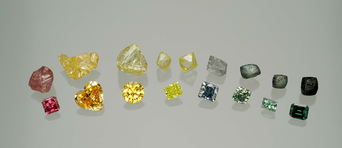 Aurora Gems colored diamonds