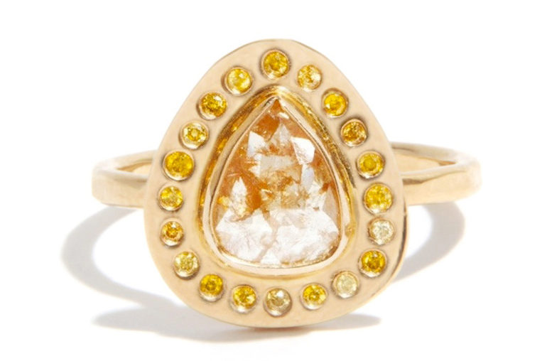MELISSA JOY MANNING gold ring