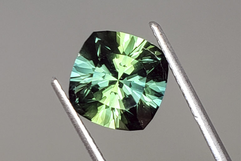 Precision-cut, 4.26-carat, no treatment, Kenyan sapphire. Image: Integrity Gem.