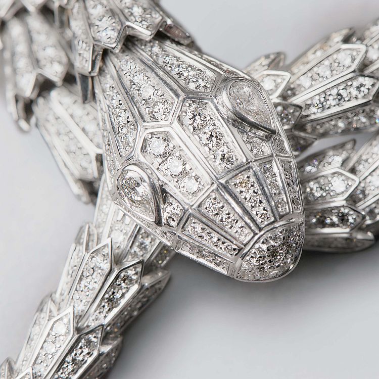 Diamond 'Serpenti' Necklace, Bulgari through Beekman New York 