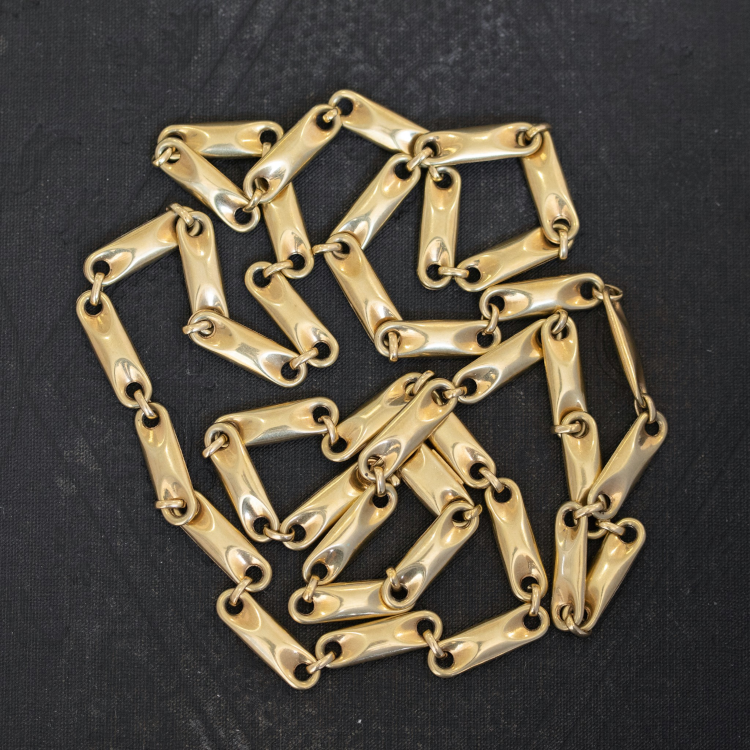 Jewels by Grace antique chain in 14-karat yellow gold. Photo: Jewels by Grace.