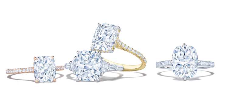 From the Kwiat Cushion diamond collection. Photo: Kwiat.