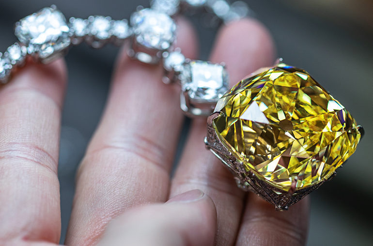 Tiffany yellow diamond