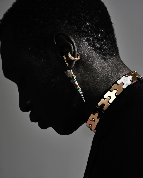 Nomis jewelry on model. Photo: Nomis.