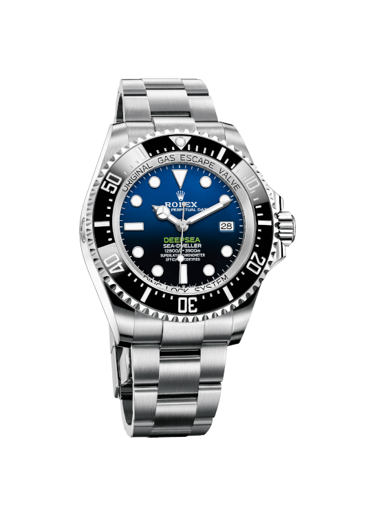 Left image: Rolex ‘James Cameron’ Sea-Dweller Deepsea Ref. 126660. (Rolex)