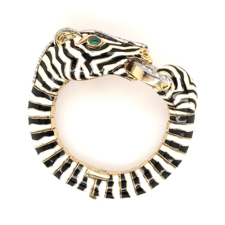 David Webb Zebra necklace. (David Webb)