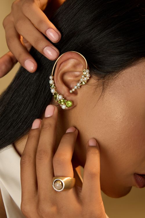 Akansha Sethi X Fuli earring cuff (Akansha Sethi) 