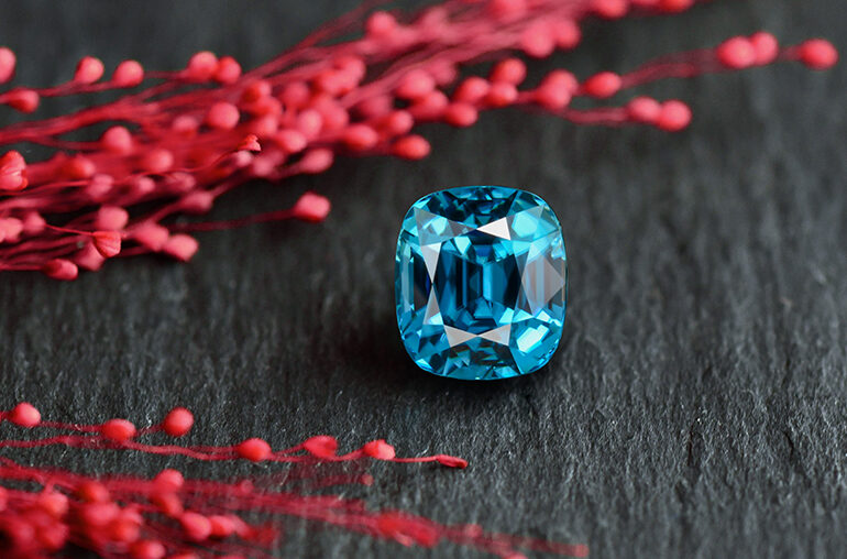 BlueZircon7.34ct from Nomad's