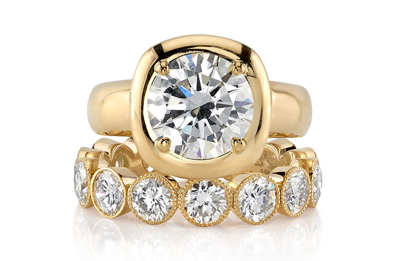 Single Stone remounted diamond jewelry