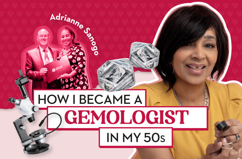 Adrianne Sanogo gemologist career series