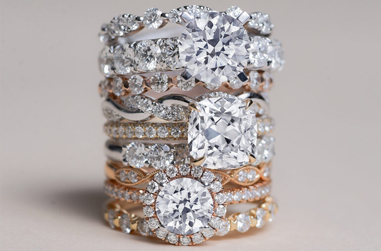 Imagine Bridal ring stack