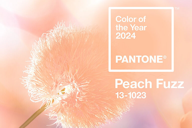 Pantone Peach Fuzz color of the year