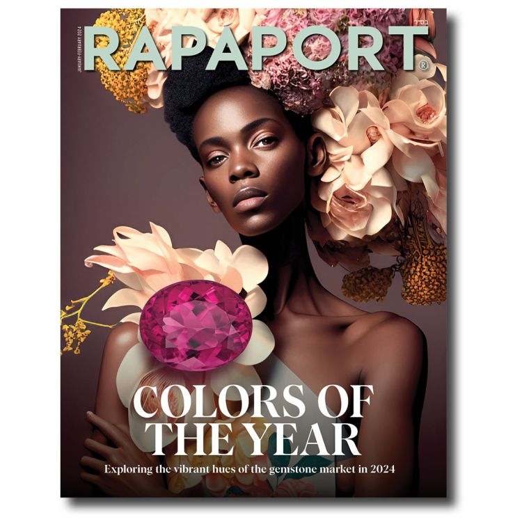 Rapaport Magazine January February 2024 cover