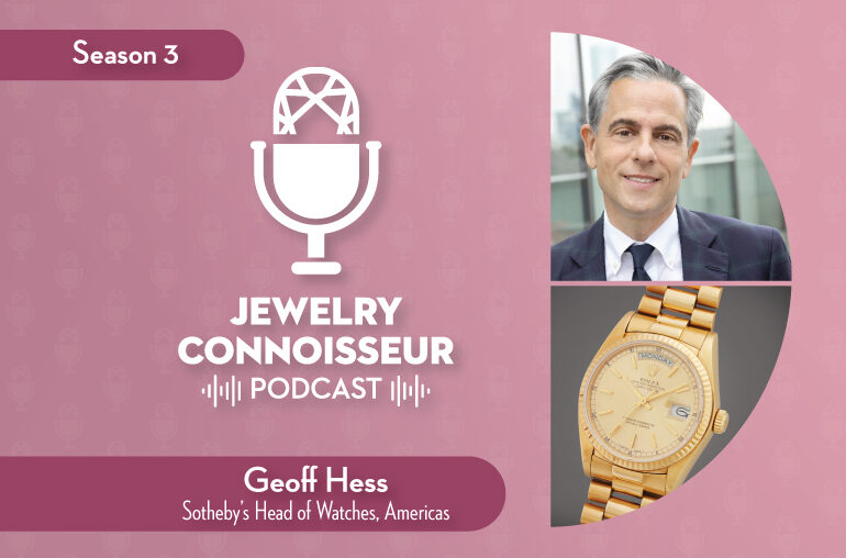 Geoff Hess Jewelry Connoisseur podcast